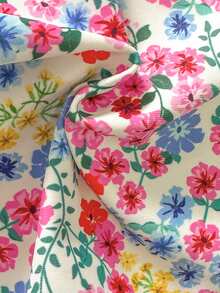 Swim Mod Conjunto de bikini de 2 piezas con top de cuello de halter y Bottom de triángulo con lazo lateral, estilo dulce y lindo para mujer, para verano - Multicolor - Ver 3