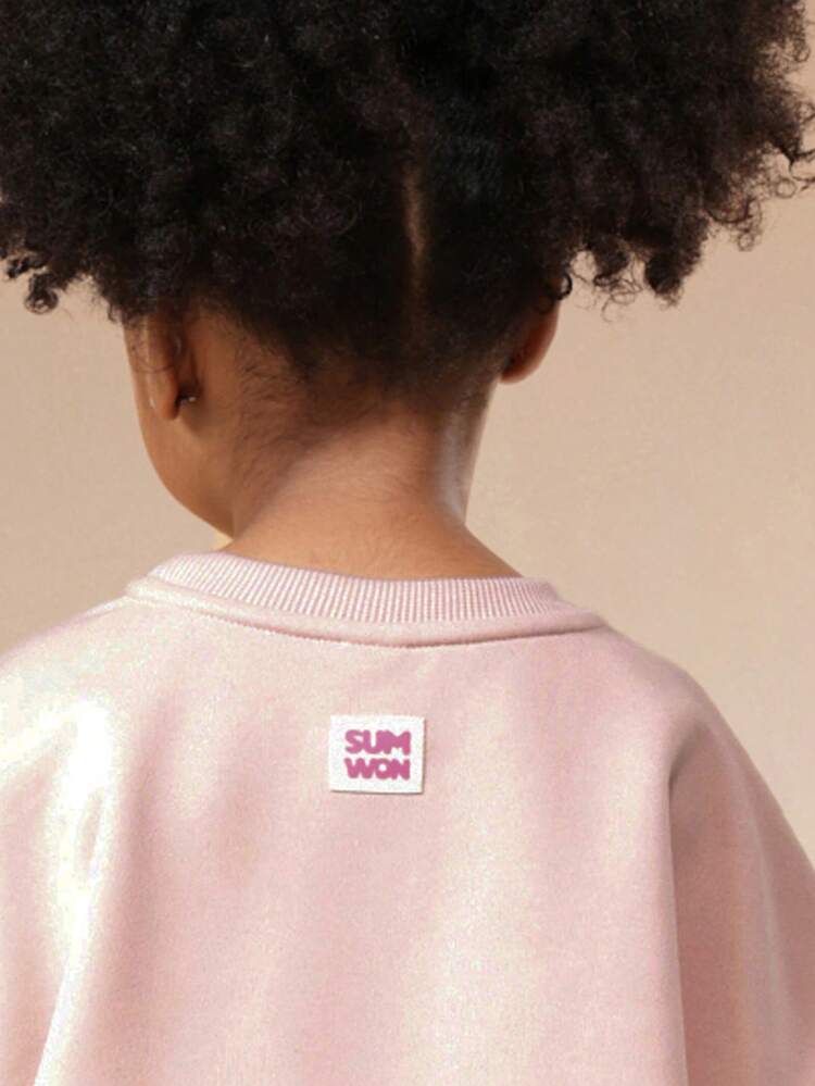 Happy Days Sweatshirt And Shorts Set With Rickrack Trim