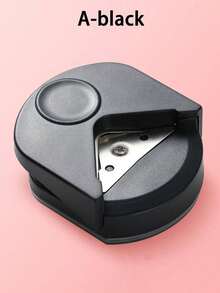 1 pieza Cortador de esquinas redondas, Herramienta de bisel R4, Redondeador de papel y fotos, Recortador de esquinas de películas laminadas, Recortador de ángulos para tarjetas, Útiles escolares, Regreso a clases - Multicolor - Ver 10