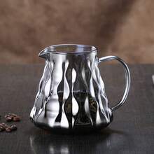 Cirelle 现代玻璃手冲咖啡套装 - 包括滴滤器和咖啡壶，耐热硼硅酸盐材质，必备家用冲泡套装 - 彩色 - 查看 6