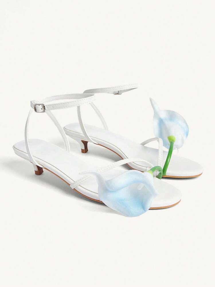 CUCCOO CHICEST Women's Comfortable Casual High Heel Sandals For Daily Wear, Summer Summer Shoes Wedding Shoes Bride Shoes