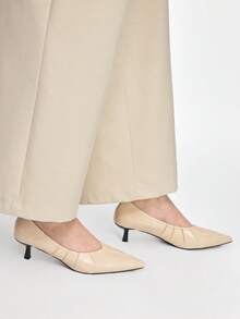 Mnmlis Women Pumps Valentine's Day - Apricot - View 2