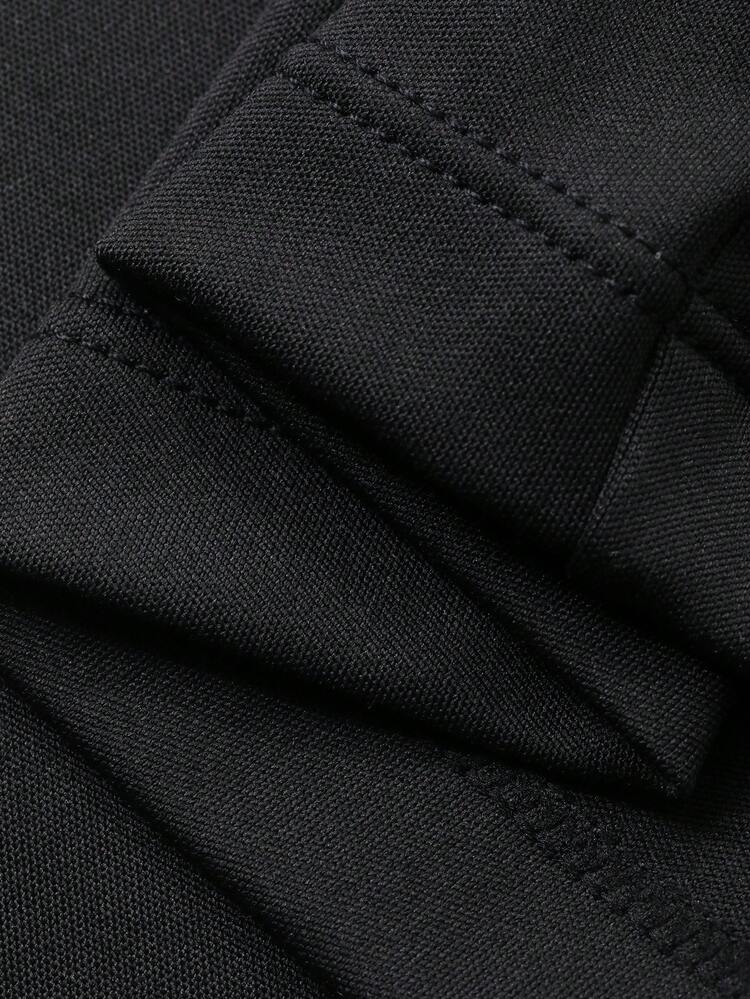 Women's Solid Color High Waist Flare Pants, Casual Sports Leggings