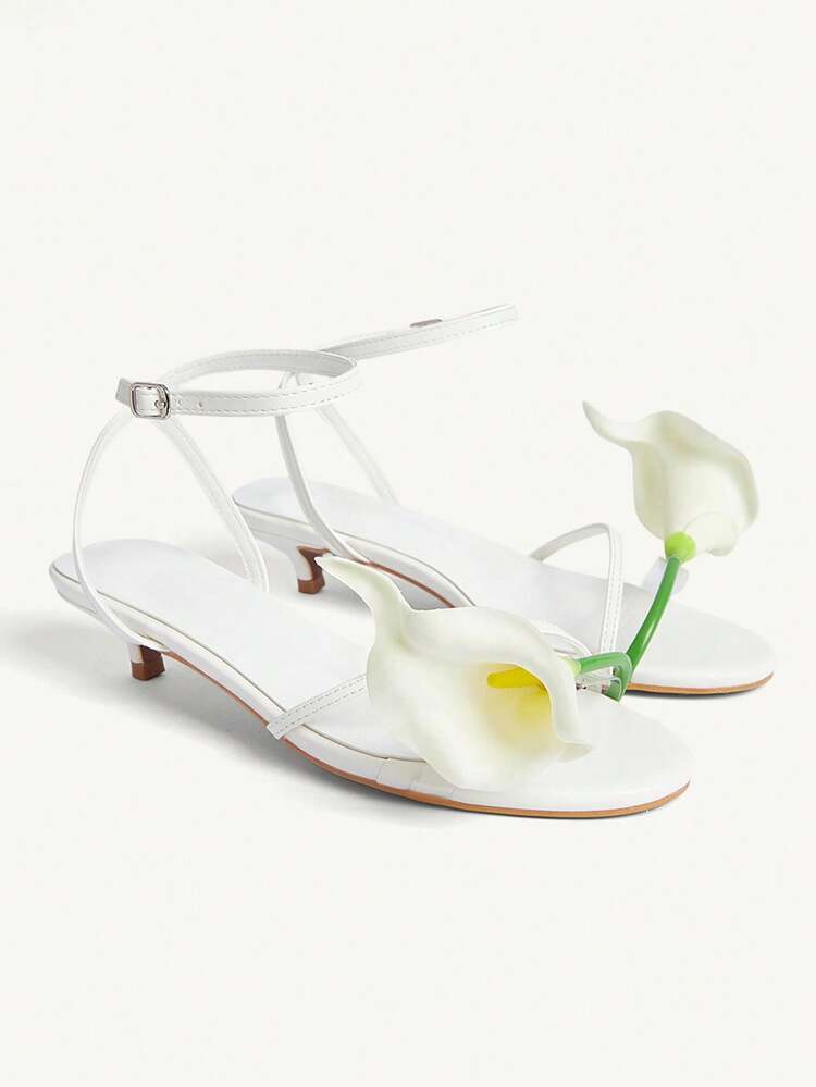 CUCCOO CHICEST Women's Comfortable Casual High Heel Sandals For Daily Wear, Summer Summer Shoes Wedding Shoes Bride Shoes