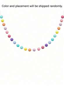 Vòng hoa trang trí hình quả cầu bông màu macaron cao 1,96 mét với 24 quả cầu bông và dây treo màu pastel dài 5 mét, thích hợp dùng làm phông nền cổng cưới, trang trí tường, tiệc sinh nhật, Giáng sinh, Lễ Phục sinh và các dịp lễ gia đình. - Nhiều màu - Xem 9