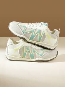 CUCCOO EASI Women's Casual Sneakers - gray-green - View 3