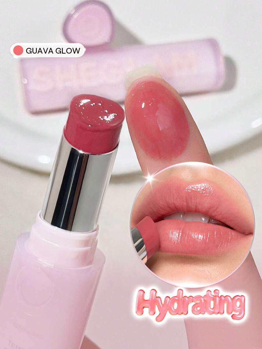 SHEGLAM Silk Slip 唇油膏-Guava Glow 品牌美妝化妝品 適合女士與女孩 - 106 Guava Glow - 查看 1