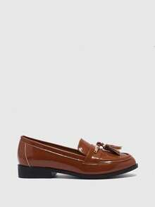 CUCCOO BIZCHIC Ballerines pour femmes - Tabac - Voir 8