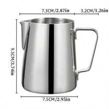 Cirelle Stainless Steel Latte Mug - Durable Coffee Cup With Thickened Spout, Ideal For Home Coffee & Milk Drinks - Multicolor - View 13