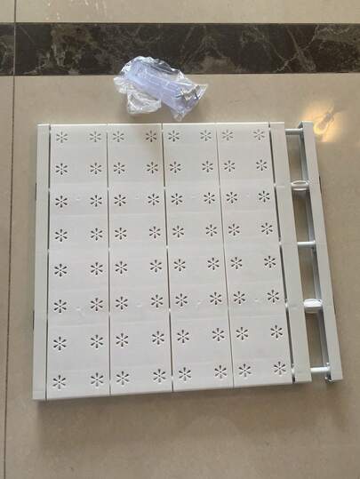 1 Piece Adjustable Shelf Divider, Suitable For Closet, Kitchen, Bathroom - Space-Saving Expandable Shelves Without Drilling