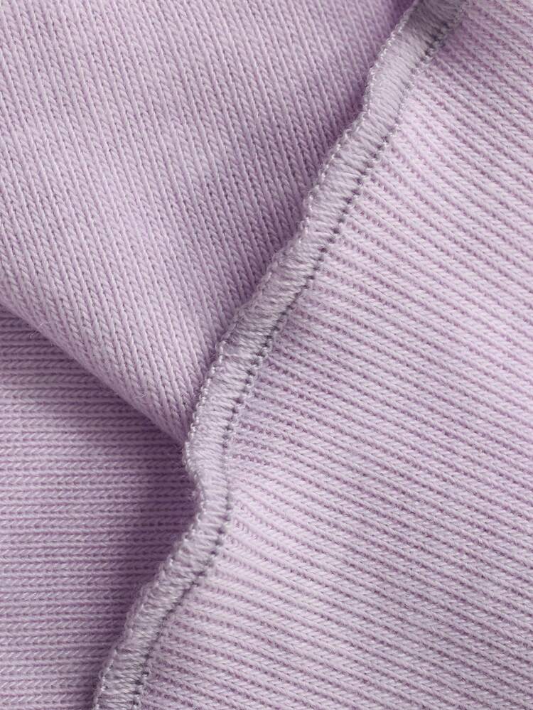 Charming Lace Patchwork Soft Knit Women Pajama Set