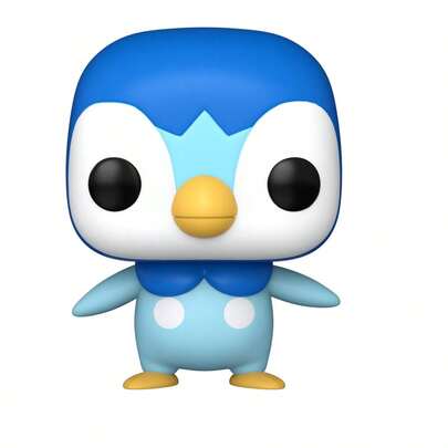 宝可梦波加曼 #865 Funko Pop 游戏系列乙烯基人偶收藏品，可爱企鹅造型，3.75英寸展示人偶，橱窗式包装，收藏家和粉丝礼物