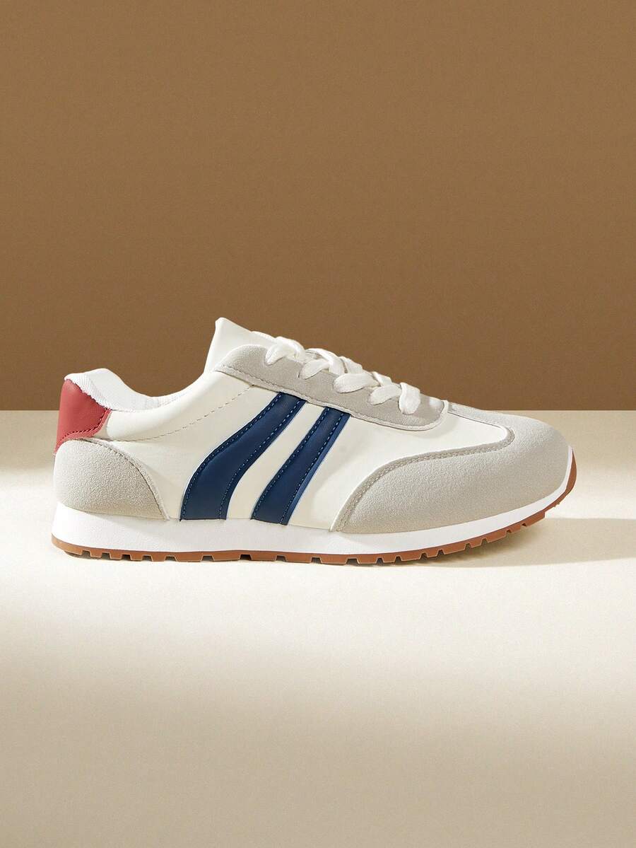 CUCCOO EASI Women's Casual Sneakers - Blue and White - View 1