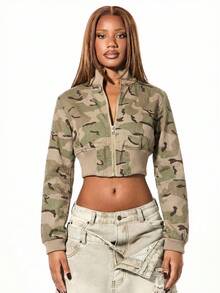 SUMWON WOMEN Women Denim Jackets & Coats - Beige - View 1