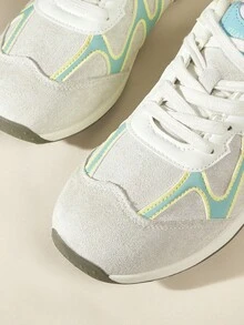 CUCCOO EASI Women's Casual Sneakers - gray-green - View 2