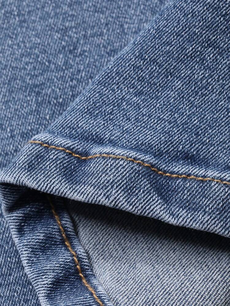 Women's Blue Skinny Flare Jeans