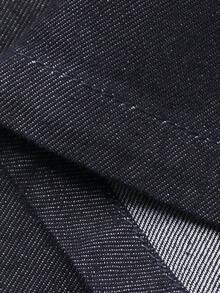 DAZY Spring/Summer Romantic Design Loose Casual Commute Elegant Blue Sleeveless Top And Wide Leg Jeans Women 2-Piece Set - Blue - View 6