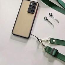 可调节手机挂绳，双用途挂带，可悬挂或斜挎，纯色挂绳，适合悬挂智能手机、包包和钥匙，方便实用。 - 彩色 - 查看 9