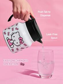 HELLO KITTY AND FRIENDS | SHEIN 800毫升/27盎司家用/野餐316不锈钢 - 白色 - 查看 2