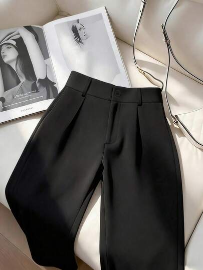 EMERY ROSE 大码纯色休闲裤