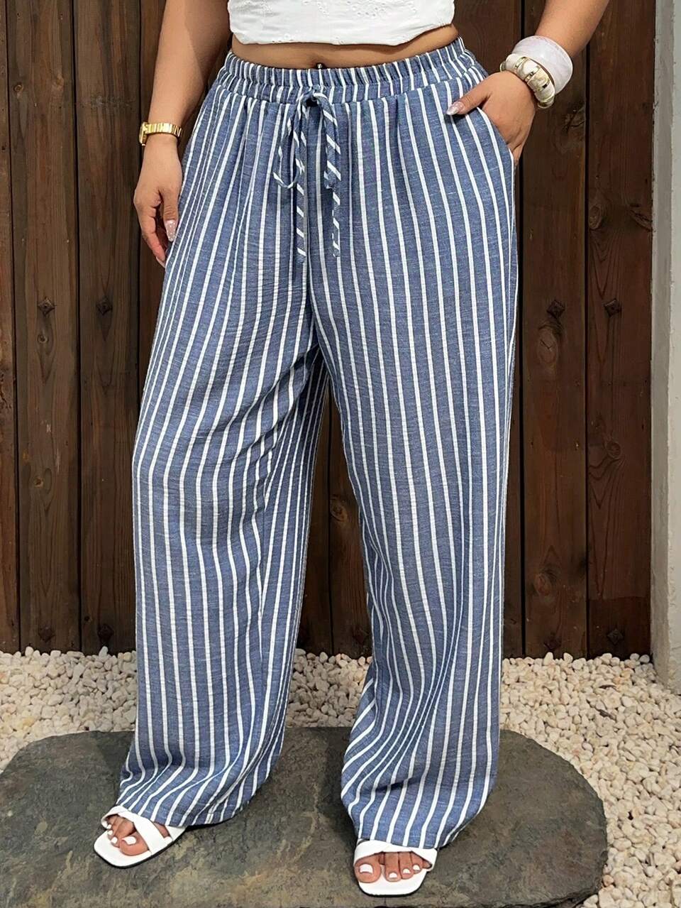 Dazy Plus Plus Size Sleep Bottoms Pajamas