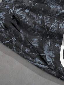 Manfinity EMRG Herren Shorts mit Buchstaben-Muster, Kordelzug Taille, vielseitig für den täglichen Gebrauch - Verschiedenfarbig - Übersicht 5