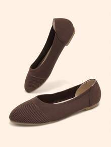 CUCCOO BASICS Women's Casual Versatile Flat Loafers For Daily Commute - Coffee Brown - View 7
