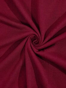 EURMUSE Men Cottonline Color Block Patched Regular T-Shirt Set - Burgundy - View 7