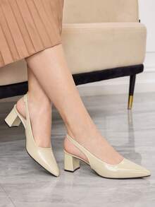 Sleekvia Women Pumps - Khaki - View 1
