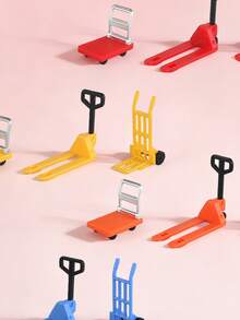 MINKOJA MINKOJA 11pcs Mini Simulation Handling Tool Models (Blue) - Hand Truck Display Props, Miniature Scene Accessories For Showcase And DIY Landscape Crafts - multicolor - View 3