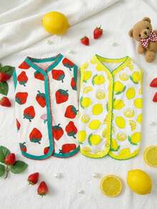 PETSIN 宠物春季新款狗狗服装 动物用品 宠物服装 狗狗背心 猫咪T恤 泰迪熊套装 小型动物服装 休闲酷炫背心 狗狗服装 猫咪服装 春夏两季新款背心 - 彩色 - 查看 2