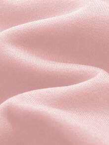 SHEIN 4件套新生女婴可爱卡通熊图案卫衣和裤子套装，秋冬 - 粉色 - 查看 3