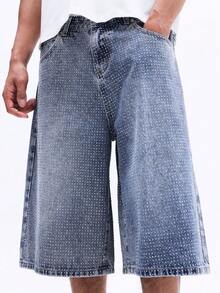 SUMWON Men Denim Shorts - Light Wash - View 5