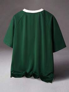 STYNVO 男士休闲印花圆领短袖T恤 - 彩色 - 查看 2