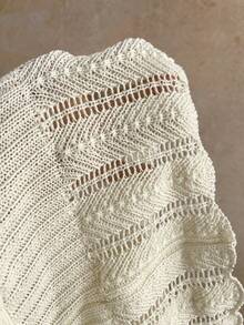 Elamini Women's Apricot Sweater, Casual Chic Commuting Versatile Top For Summer - Apricot - View 3