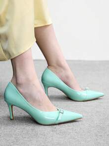 CUCCOO BIZCHIC Women's High Heels - Mint Green - View 1
