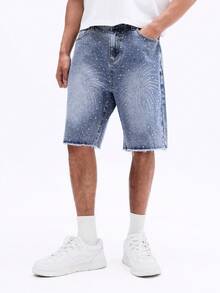 SUMWON Men Denim Shorts - Light Wash - View 4
