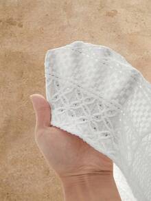 HIMLAND 男士夏季休闲短袖Polo衫 - 白色 - 查看 9