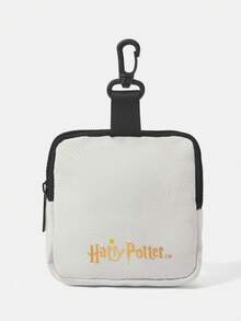 HARRY POTTER X SHEIN Ví đựng tiền xu có khóa cài an toàn và ngăn kéo khóa, túi đựng đa năng, túi đựng và sắp xếp tiền xu, phù hợp cho cả nam và nữ. - Xanh đậm - Xem 4
