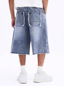 SUMWON Men Denim Shorts - Light Wash - View 2