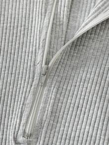 Infant/Toddler Boys' Lion Cartoon Print 2 Pieces Snug Fit Short Jumpsuit - Multicolor - View 6