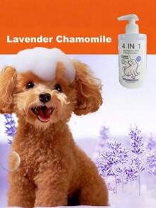 1瓶装四合一宠物洗发护发素，含薰衣草和洋甘菊成分 - 深层清洁滋养，轻松梳理并滋润宠物毛发 - 适用于所有宠物毛发类型 - 彩色 - 查看 3