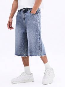 SUMWON Men Denim Shorts - Light Wash - View 1