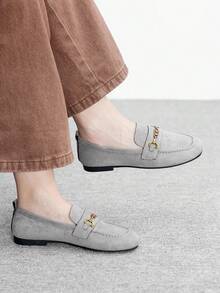 CUCCOO BIZCHIC Women's Flat Shoes - Light Grey - View 1