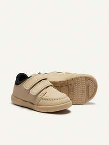 Cozy Pixies Giày thể thao kaki thời trang đơn giản, năng động cho bé trai, phù hợp cho các hoạt động ngoài trời hàng ngày, du lịch và đi học, giày mẫu giáo dùng được cả bốn mùa. - Màu Khaki - Xem 10