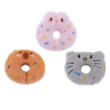 PETSIN Cute Plush Donut Cat Toy, Containing Sound Paper For Interactive Play With Cats - Multicolor - View 7