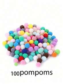 CAT Pom-Poms Launcher Toys, Random Color Cat Pom-Poms Self-Hi ToysThe Product Image Has A Method Of Use,Consumables Pet Interactive Launch Pom-Poms Toy Gun 1pc - Multicolor - View 16