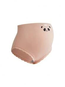 3件套无缝熊猫印花孕妇内裤 - 彩色 - 查看 8