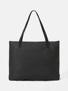 HARRY POTTER X SHEIN Cartoon Printed Waterproof Beach Bag, Casual Single Shoulder Tote Bag - Multicolor - View 6