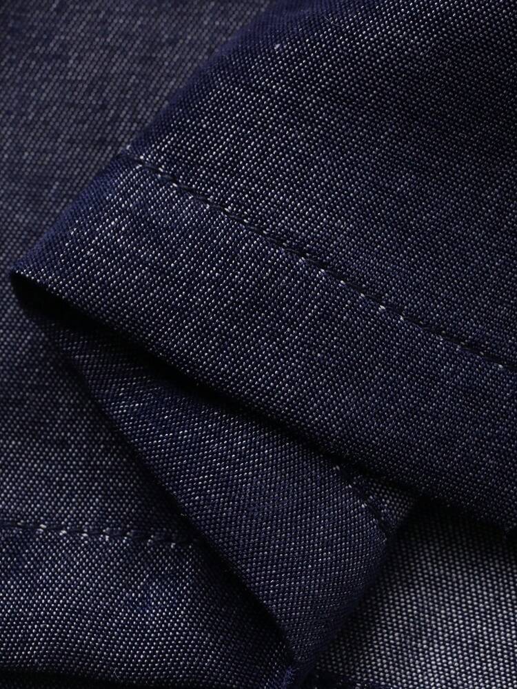 Tween Boy Summer Casual Letter Embroidered Round Neck Short Sleeve T-Shirt And Shorts Set